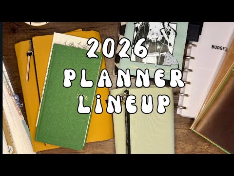 Видео: Линейка 2026 | Hobonichi | Travelers | Sterling Ink