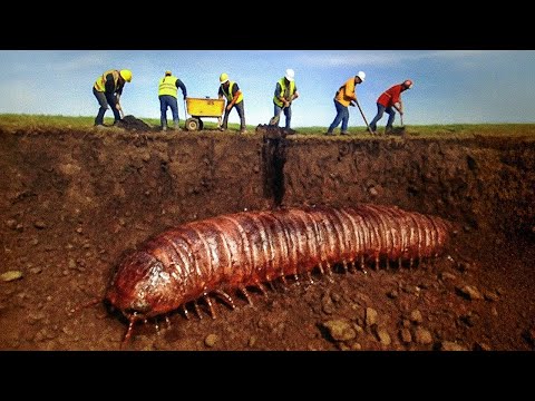 Видео: Ученые нашли окаменелости многоножки размером с автомобиль
