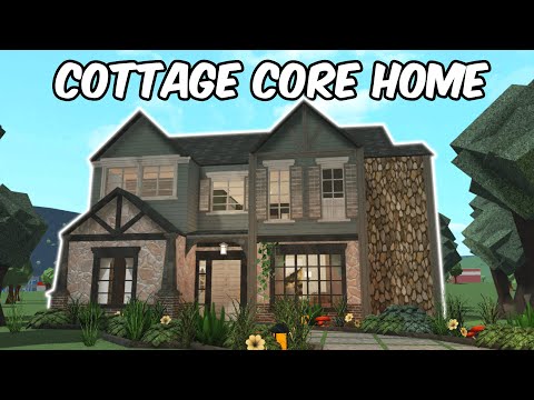 Видео: Строим для моего подписчика дом в стиле коттеджного сердечника в Блоксбурге