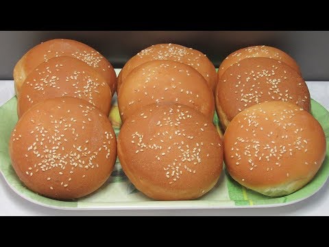 Видео: Идеальные Булочки для Бургеров / От этих булочек ВСЕ в Восторге!!!