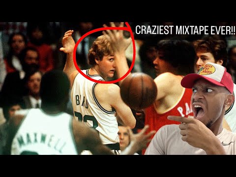 Видео: ВЫ ПОНЯТИЯ НЕ ПРЕДСТАВЛЯЕТЕ, КАК ХОРОШ БЫЛ ЛАРРИ БЁРД! ОМГ!!! | Реакция на БЕЗУМНЫЕ моменты Ларри...