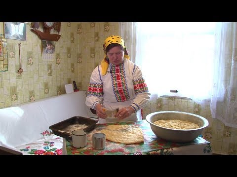 Видео: Велікодныя булкі Вінеры Папіціч. "Палеская скарбонка" 06.04.2018 г.