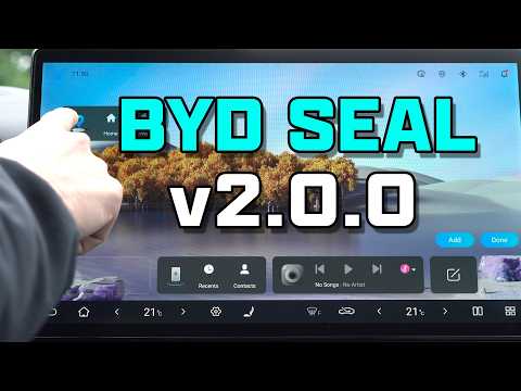Видео: Полный обзор обновления OTA для BYD Seal v2.0.0 | Предварительный прогрев аккумулятора, обновлени...