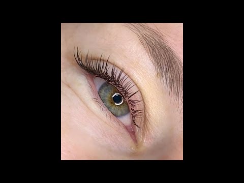 Видео: Наращивание ресниц