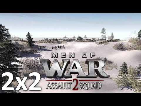 Видео: Взять высоту в Men of War Assault Squad 2 | В Тылу Врага Штурм 2
