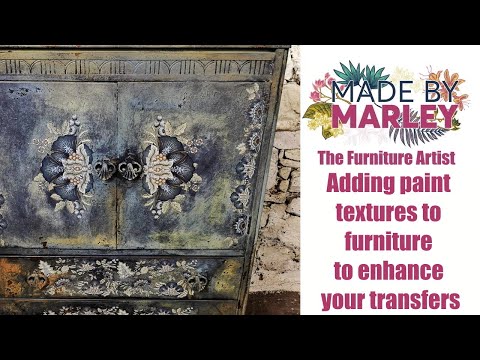 Видео: Добавление текстуры краски к вашей мебели для улучшения ваших переводов