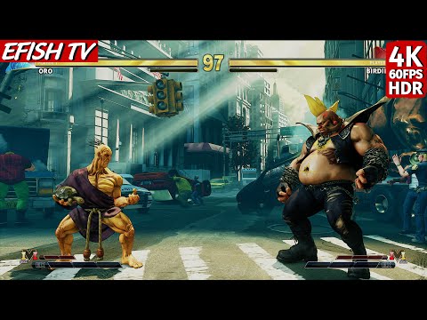 Видео: Оро против Бёрди (Самый сложный ИИ) — Street Fighter V