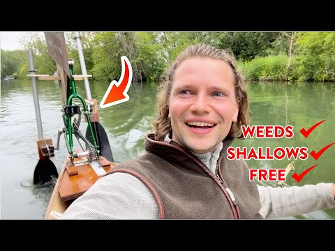 Видео: Из истока реки Темзы в море на самодельном фанерном каноэ