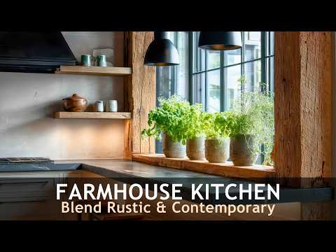 Видео: Секрет стильной современной кухни в фермерском доме