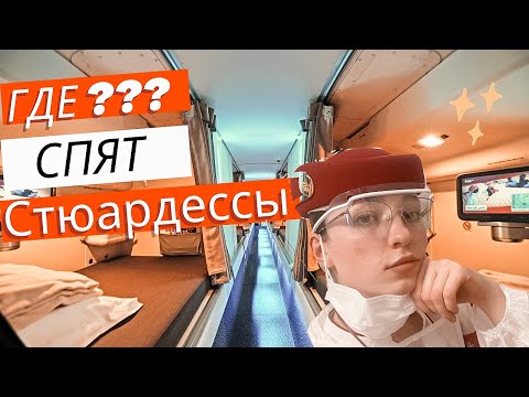 Видео: Где спят стюардессы? Влог рейс 14 часов. Осень в Бостоне. Увольнение