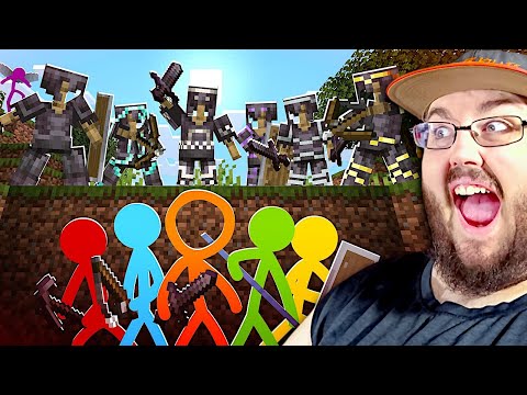 Видео: Hardcore Manhunt - Короткометражки Animation vs. Minecraft, эпизод 37 РЕАКЦИЯ!!!