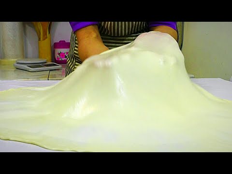 Видео: СЕКРЕТЫ ТЕСТО ФИЛО ПРОСТОЙ РЕЦЕПТ☆Тесто ЮФКА/Слоеное Тесто для Пирогов,Пирожков,Кулебяк,Катлама
