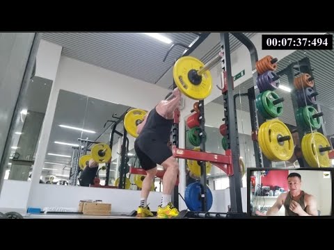 Видео: "Воскресные приседушки" 19.10.2025 Присед 52×100 62×50 72×25