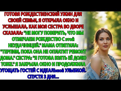 Видео: ПОКА Я ГОТОВИЛАСЬ К РОЖДЕСТВУ, ОТКРЫЛА ОКНО — И УВИДЕЛА СВЕКРОВЬ С ЧЕМОДАНАМИ!
