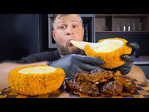 Видео: ХРУСТЯЩАЯ СЪЕДОБНАЯ ЧАШКА С СЫРОМ И ТОМЛЕНЫЕ ГОВЯЖЬИ НОГИ ASMR MUKBANG, АСМР МУКБАНГ, 먹방, 大食い, たべる