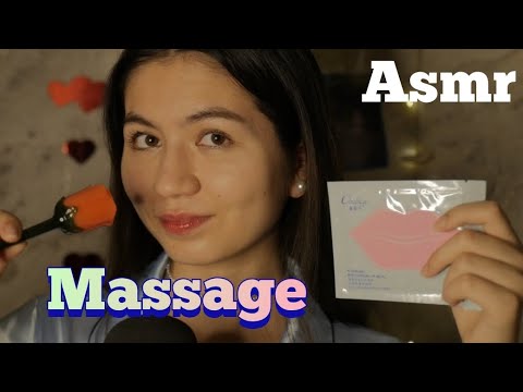 Видео: Bosh, bo'yin, yuz, qo'l massaji,uxlashga yordam beraman asmr. Массаж головы,шеи,рук.Asmr massage