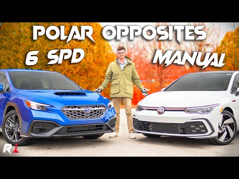 Видео: Сравнение VW GTI 2023 и Subaru WRX MT и разгон от 0 до 60 миль в час / Явный победитель, однако…