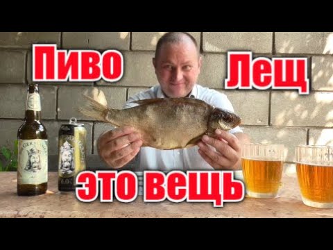 Видео: Пиво пенное и вяленый лещ - это вещь!