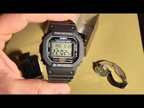 Видео: Casio G-SHOCK DW-5600E-1VQ не ожидал что так понравятся