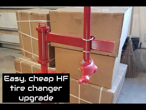 Видео: Дешевое обновление для ручного шиномонтажного станка