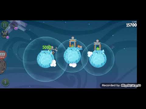 Видео: проходим игру angry birds space