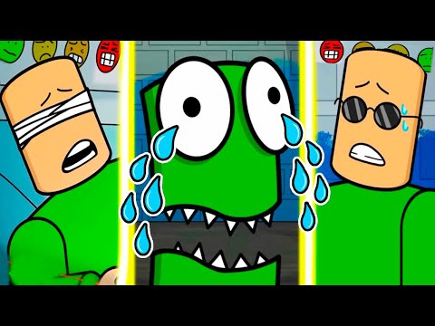 Видео: РАДУЖНЫЕ ДРУЗЬЯ - ГРУСТНАЯ ЖИЗНЬ ЗЕЛЁНОГО! - Rainbow Friends GREEN's SAD ORIGIN STORY