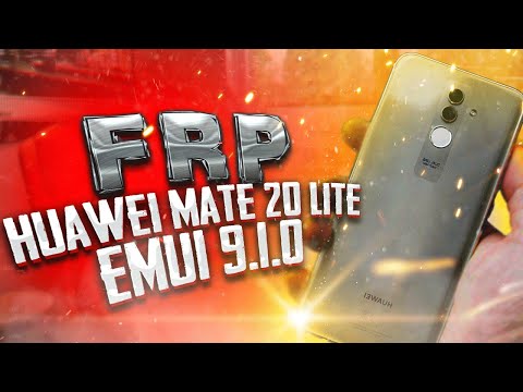 Видео: FRP! Huawei Mate 20 Lite SNE-LX1. Сброс аккаунта Google EMUI 9.1.0
