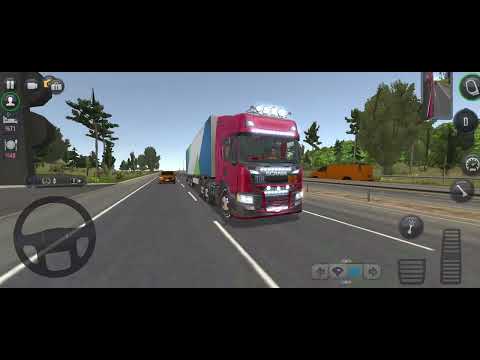 Видео: New Truck Simulator Ultimate updates, added a new truck,  SCANIA Новая обнова, 1.3.5