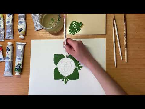 Видео: Мастер-класс «Волховская роспись»