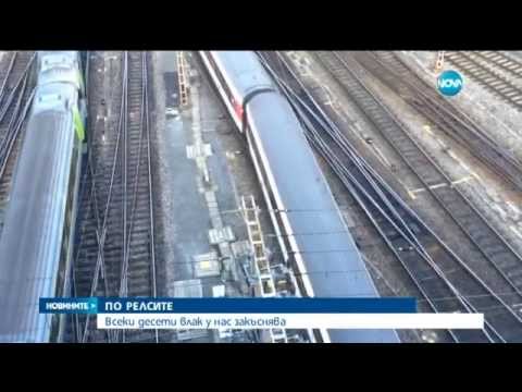 Видео: Всеки десети влак у нас закъснява - Новините на Нова (17.06.2015г.)