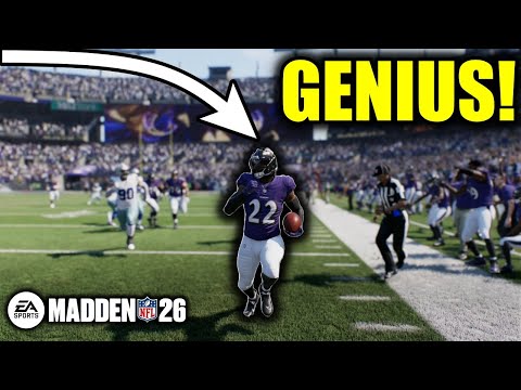 Видео: Этот СЕКРЕТНЫЙ ТРЮК сделает вашу игру в Madden 26 НЕОСТАНОВИМОЙ!