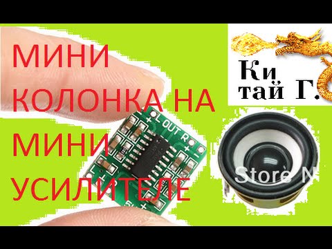 Видео: САМОДЕЛЬНАЯ ПОРТАТИВНАЯ КОЛОНКА НА УСИЛИТЕЛЕ PAM8403