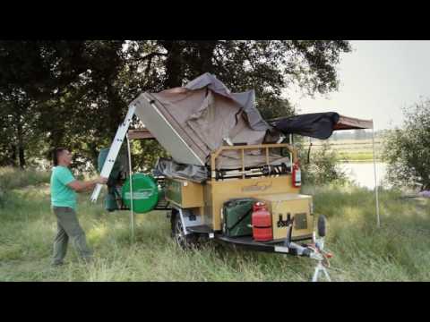 Видео: Прицеп для туризма "Одиссей 10.12". Модель 165PТ1200.