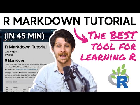 Видео: УЧЕБНОЕ ПОСОБИЕ ПО R Markdown | Мощный инструмент для ИЗУЧЕНИЯ R (ЗА ​​45 МИНУТ)