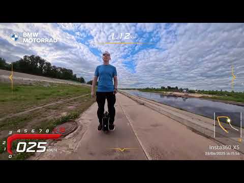 Видео: $013 23.06.25   Сыктывкар. Прокатился на моноколесе Inmotion V8S.