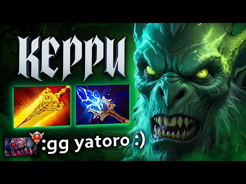 Видео: Yatoro Пытается 1vs9 на Керри Некрофосе!