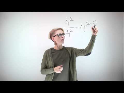 Видео: Математика - Возведение в степень