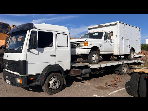 Видео: Беглый обзор Ford f350 xl 4х4 1989 ambulance