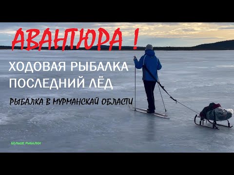 Видео: Идём на лыжах на разливы закрывать сезон. Последний лёд. Немыслимая АВАНТЮРА.