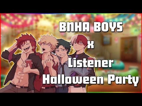 Видео: "Halloween Party" Бакуго x Киришима x Изуку x Шото x Слушатель ASMR Ролевая игра |Моя геройская а...