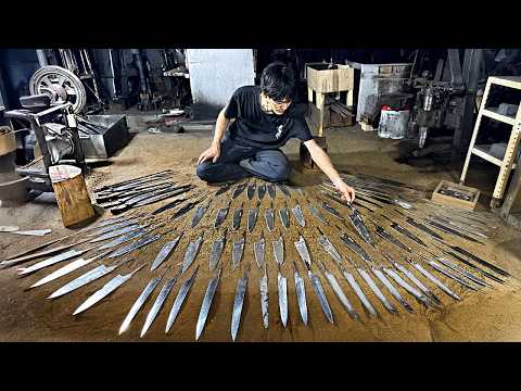 Видео: Легендарный нож Sakai, выкованный по 600-летней традиции 5 мастерами кузнечного дела