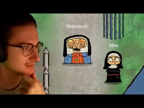 Видео: Олёша играет в всратый сатанинский амонг ас | The Matriarch