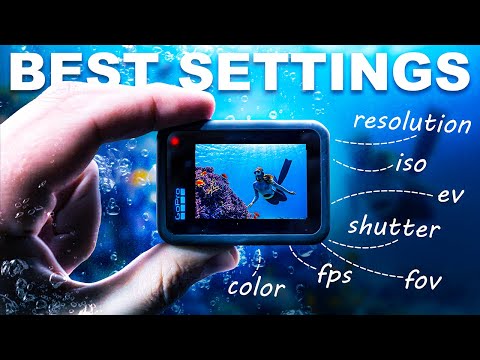 Видео: Лучшие настройки GoPro для видео и фотосъемки с аквалангом