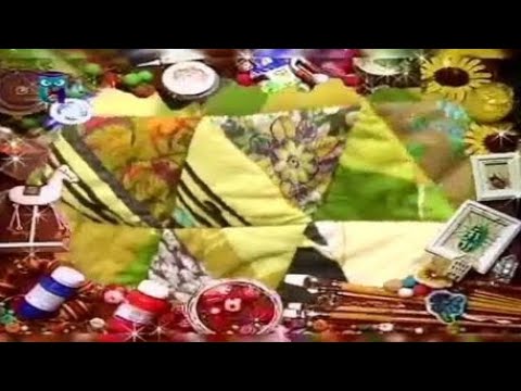 Видео: Лоскутное шитье. Равносторонний треугольник - шаблон для сборки лоскутного одеяла. Мастер класс