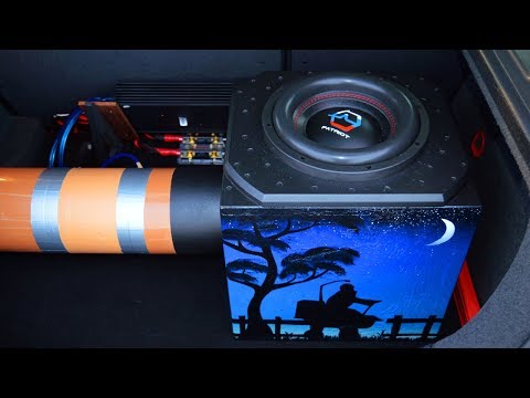 Видео: Красим Боевой Саб из балончика. Урал Патриот 10. Замер SPL. SprayPaint Art