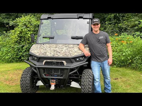 Видео: Эксплуатационная информация и обзор HiSun ​​Stryker 550 / Axis X550