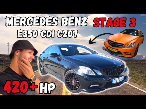 Видео: НЕЧУВАНО до Сега! Mercedes Benz E350 CDI / W212 / C207 420+ кс