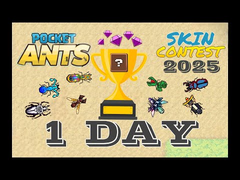 Видео: Pocket Ants | Конкурс скинов 2025 | 1 день голосования 