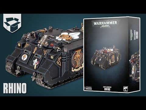 Видео: Распаковка - Adepta Sororitas Rhino