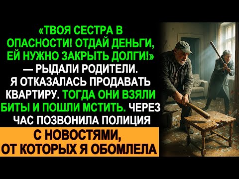 Видео: Я не продала квартиру ради сестры. Родители взяли биты, потом приехала полиция